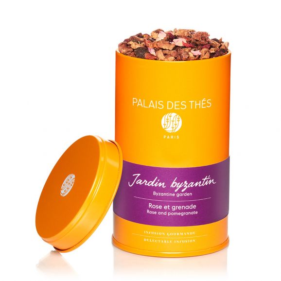 Jardin Byzantin bio Infusion sans théine - Rose et grenade