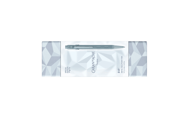 Stylo Bille 849 Alpine Frost Bleu