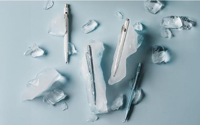 Stylo Bille 849 Alpine Frost Blanc