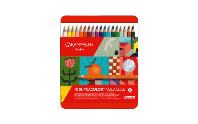Boîte 18 couleurs Supracolor Aquarelle - Édition Spéciale