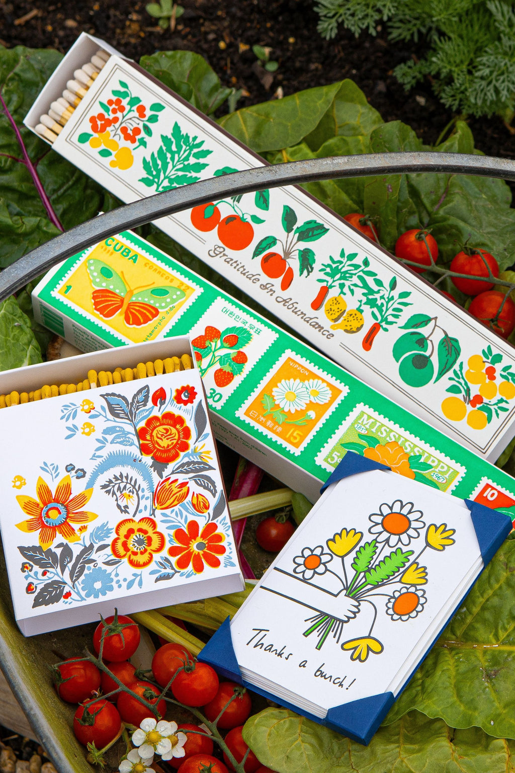 Boîte d'allumettes - Flowers - Pièce - Archivist