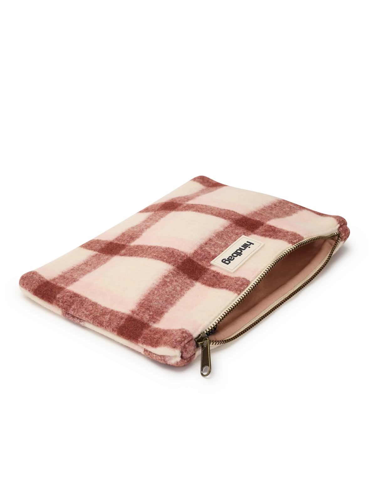 Pochette Ema - Tartan rose Hindbag – vue 3