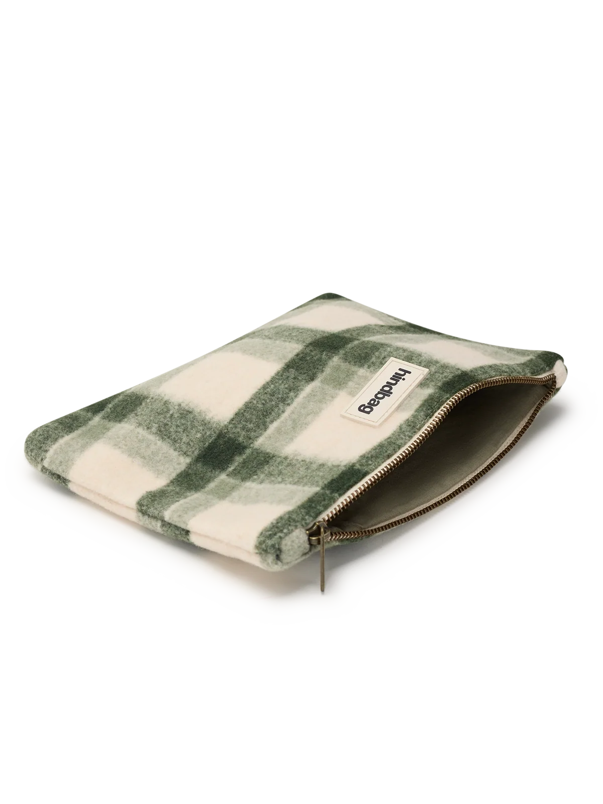 Pochette Ema - Tartan vert Hindbag – vue 3