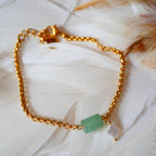 Bracelet Shubkhari - Trèfle Aventurine - Ginandger