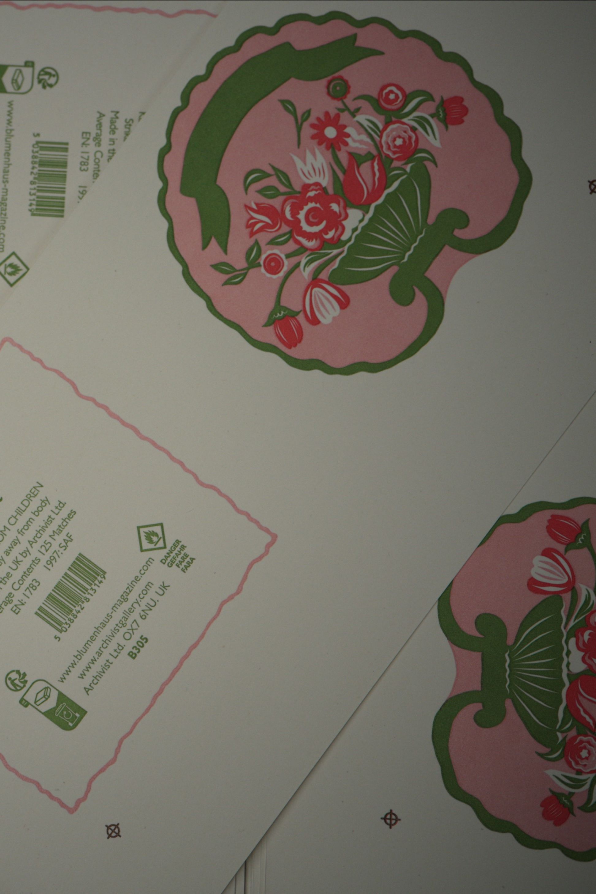 Boîte d'allumettes - Blumenhaus Flower B305 - Pièce - Archivist