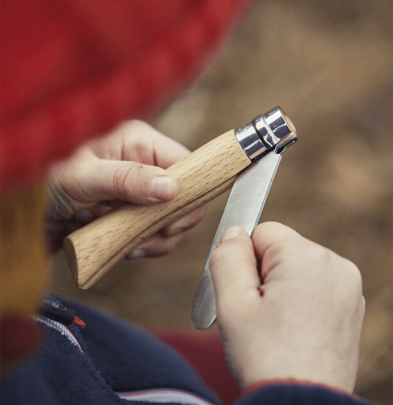 couteau enfant nature sgdf opinel