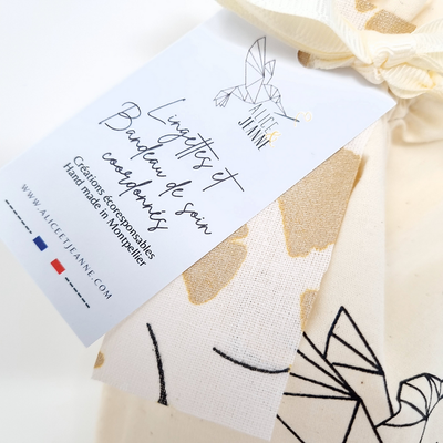 Pochon cadeau Lingettes + Bandeau