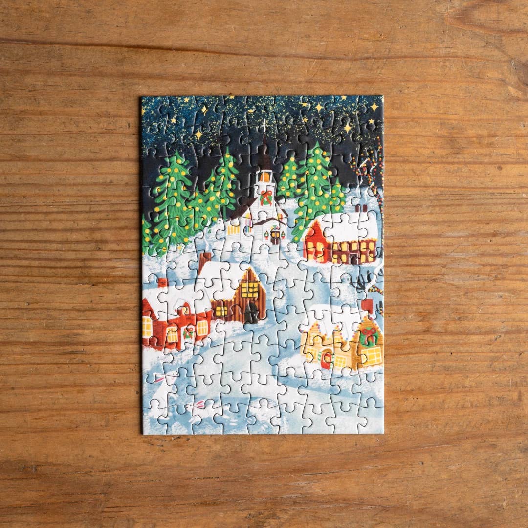 Festive Village - Mini Puzzle 99 pieces
