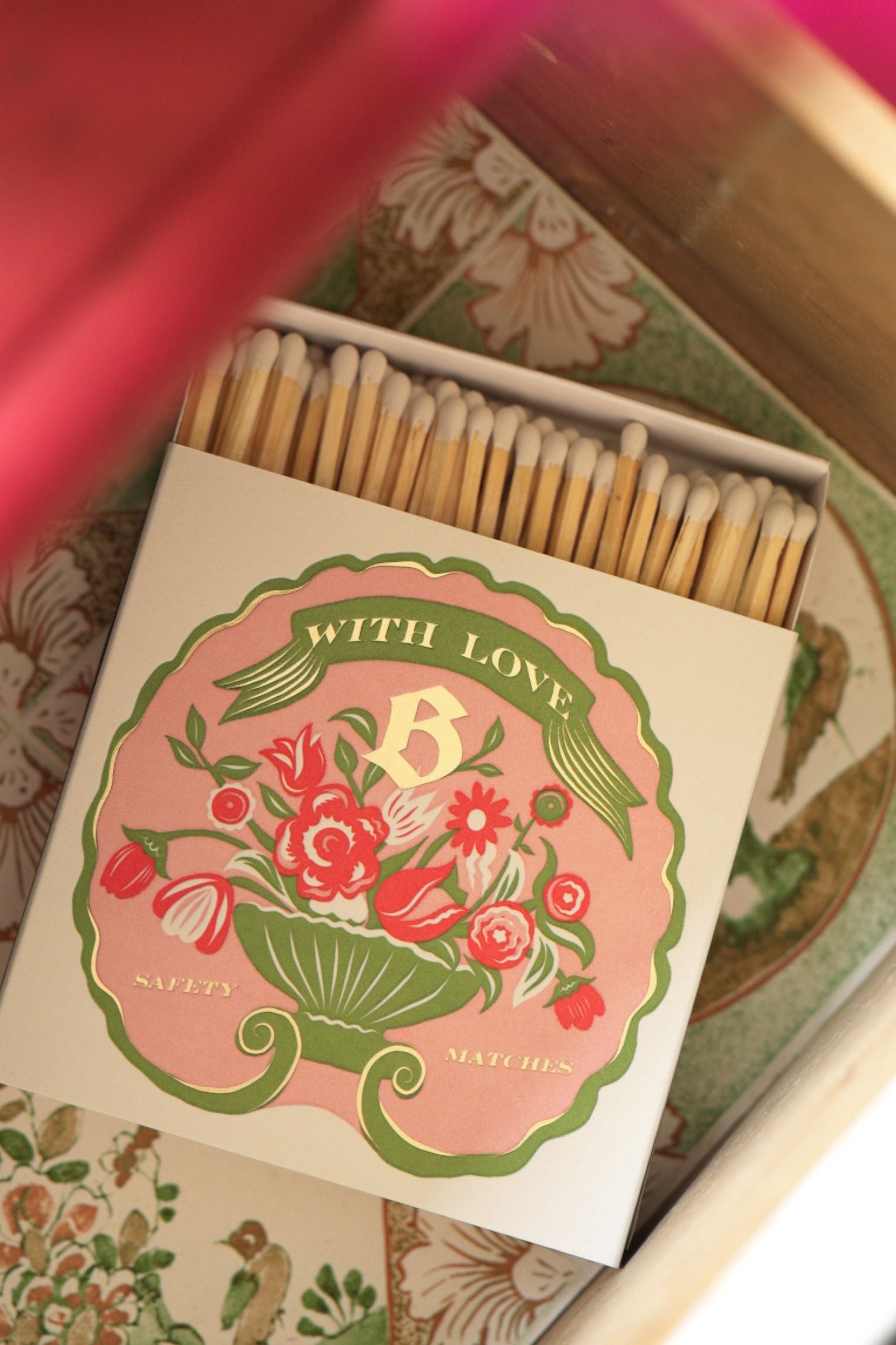 Boîte d'allumettes - Blumenhaus Flower B305 - Pièce - Archivist