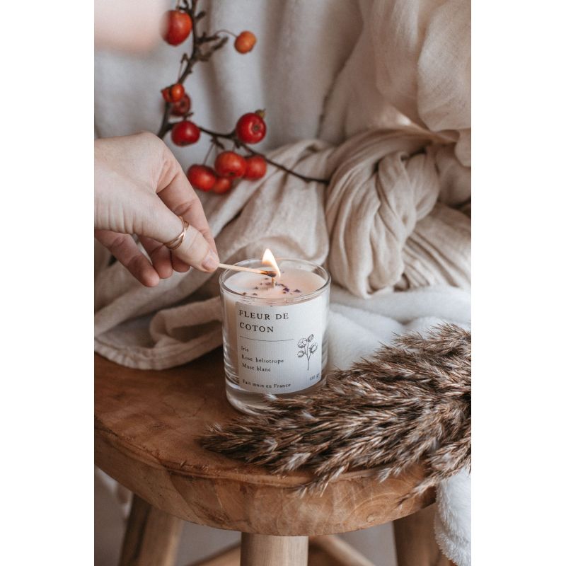 Bougie Fleur de coton