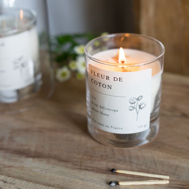 Bougie Fleur de coton