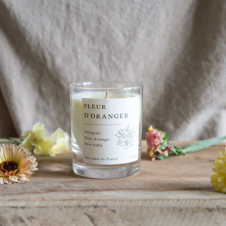 Bougie Fleur d'Oranger - Les Essentielles