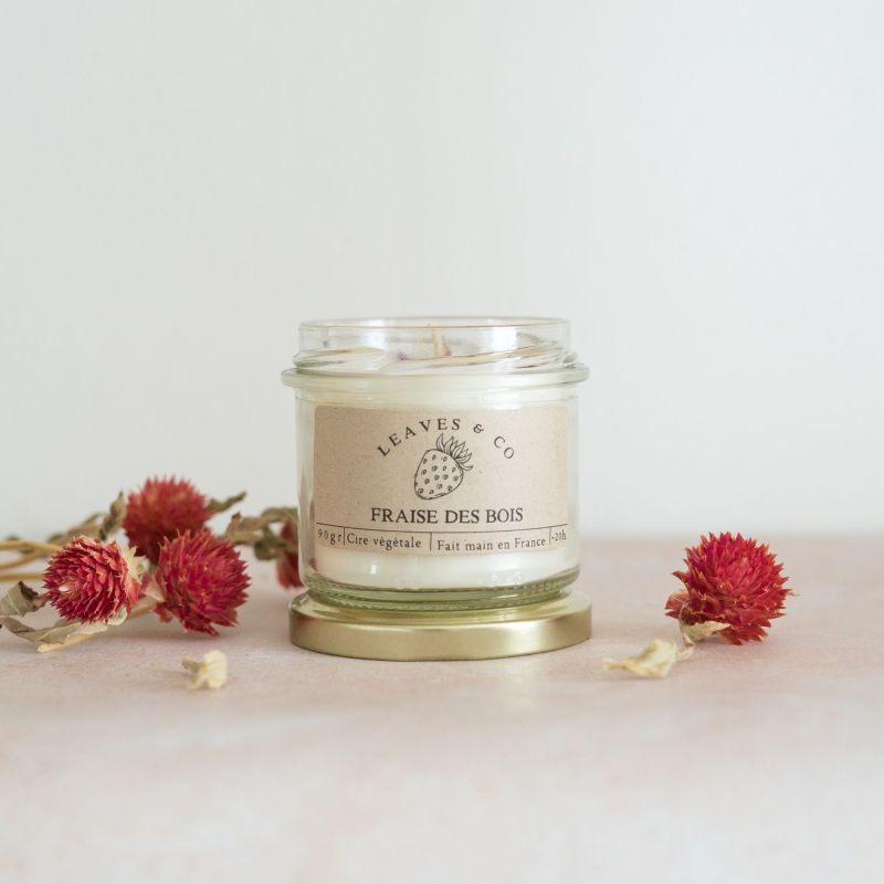 Bougie Fraise des bois