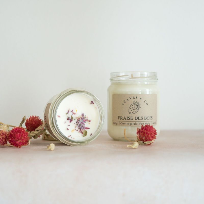 Bougie Fraise des bois