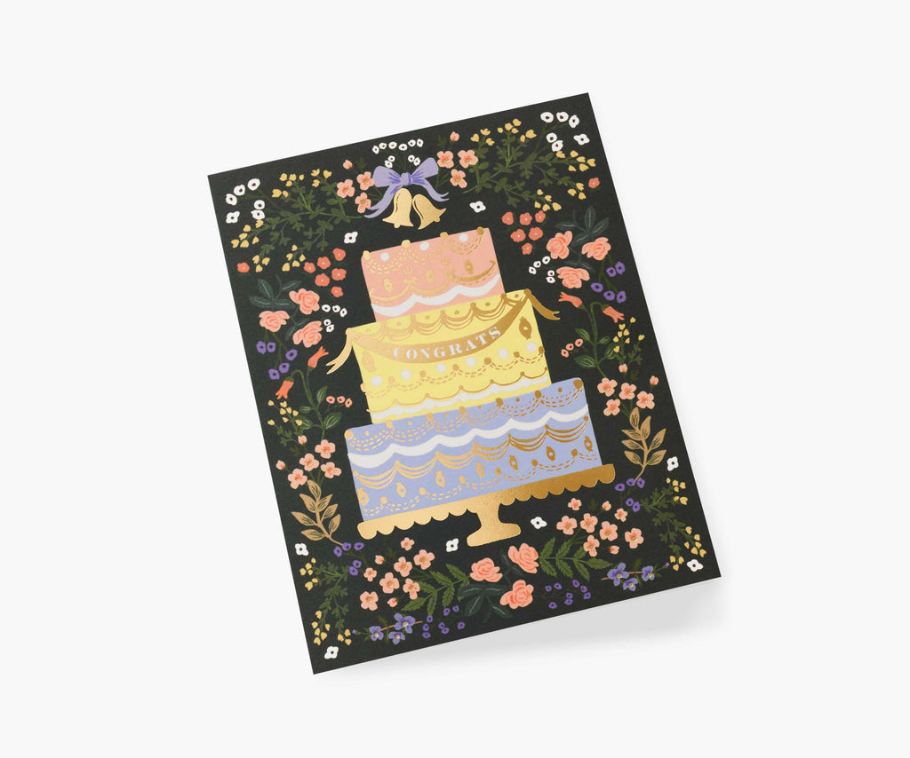 Carte Congrats Pièce montée