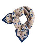 Foulard en coton - Amelia Blue
