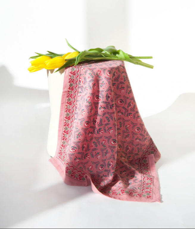 Foulard Flora Framboise