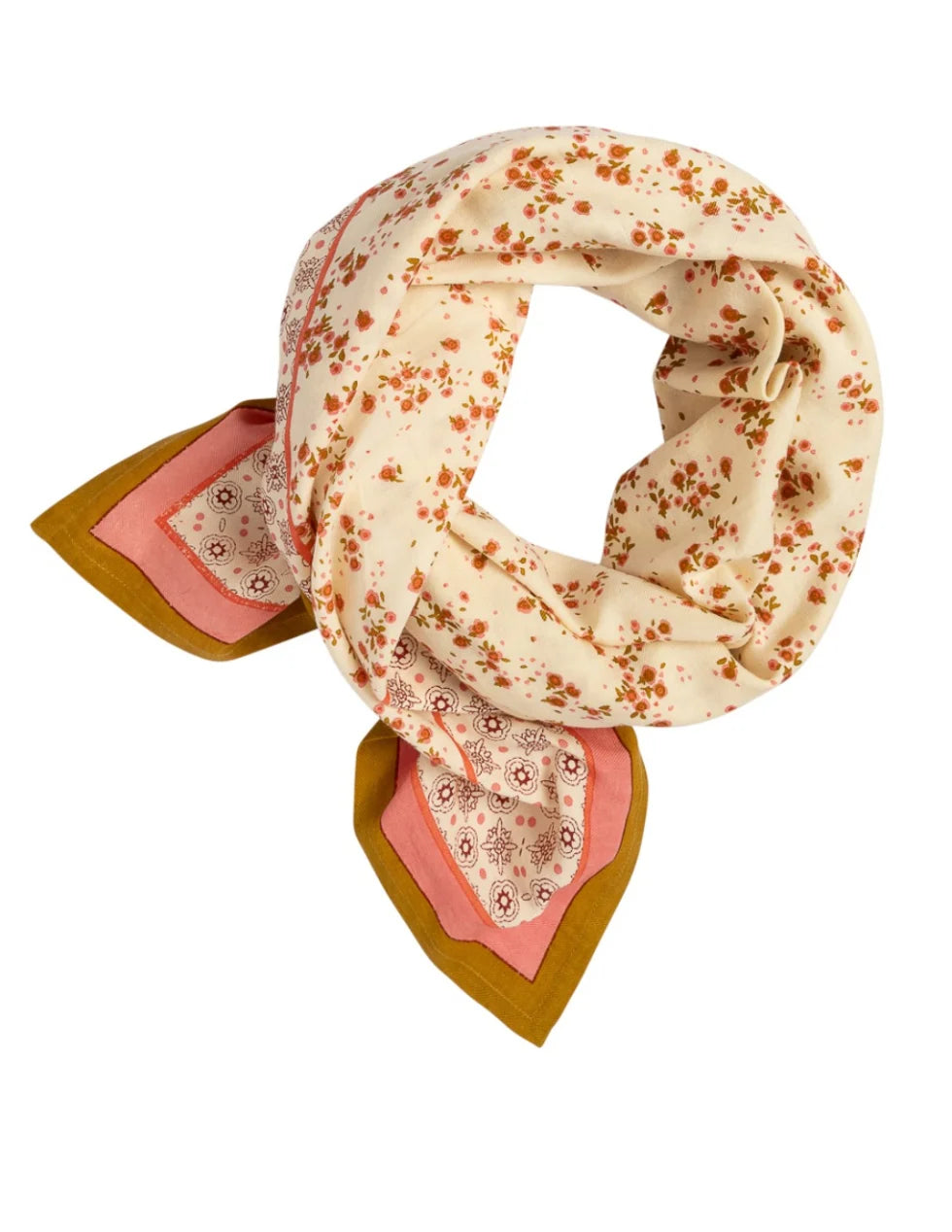 Foulard en coton Itsi Pétale