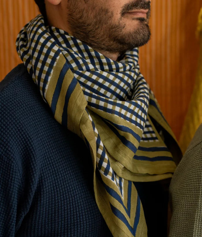 Foulard en coton Tara Verde