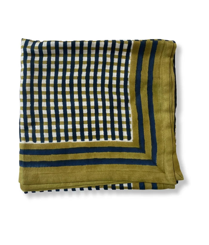 Foulard en coton Tara Verde