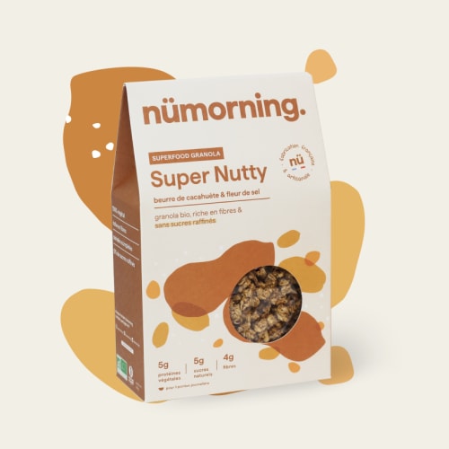 Granola súper con nueces