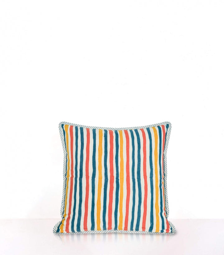 Stripe Bronze Cushion Cover