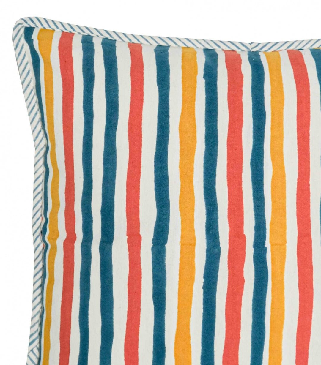 Stripe Bronze Cushion Cover