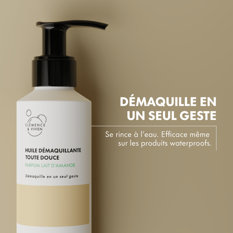 Huile Démaquillante Parfum Lait d'amande