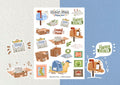 Feuille de stickers Happy Mail