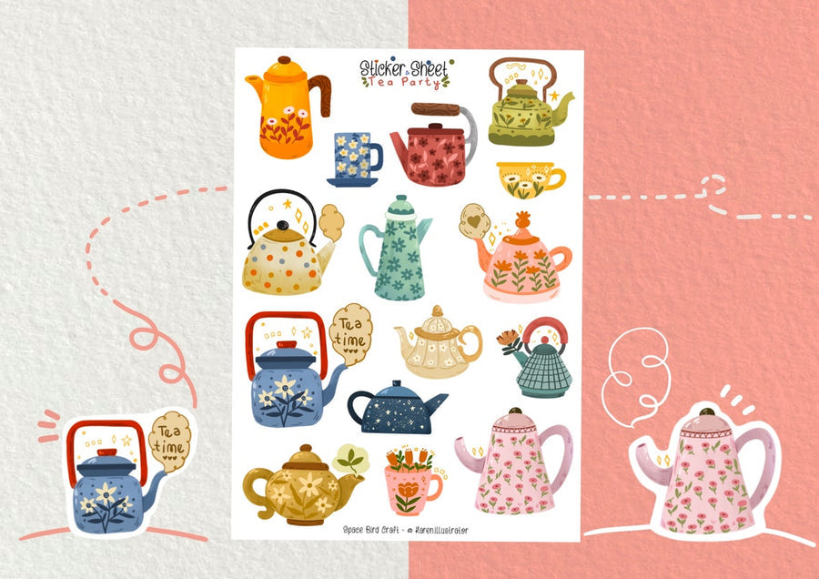 Stickers Tea Party