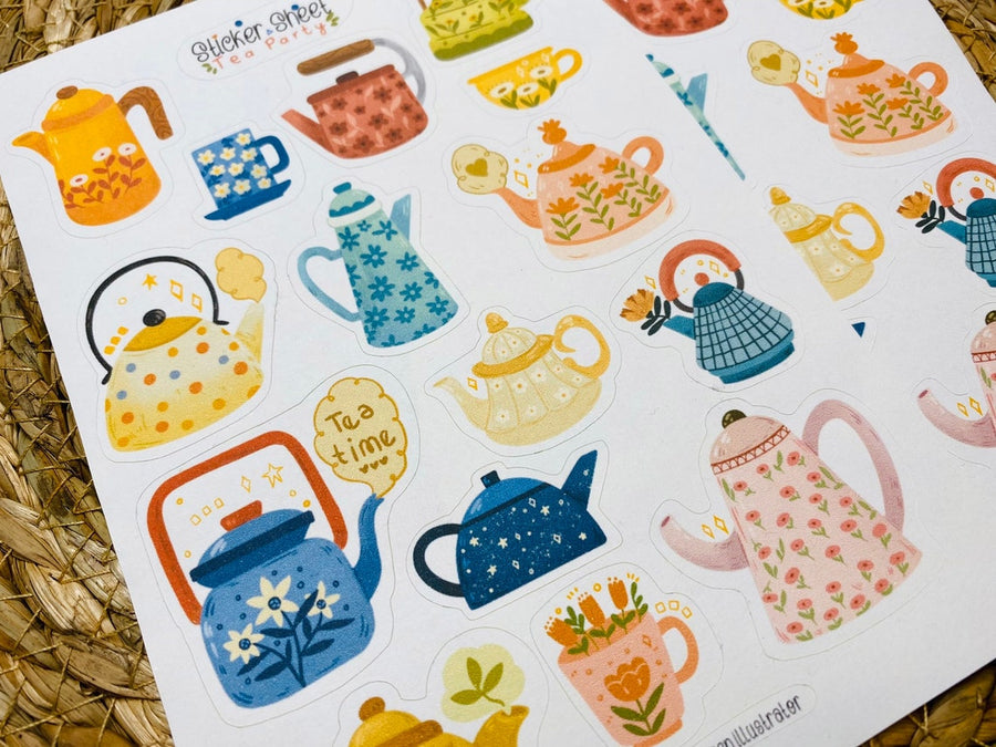 Stickers Tea Party