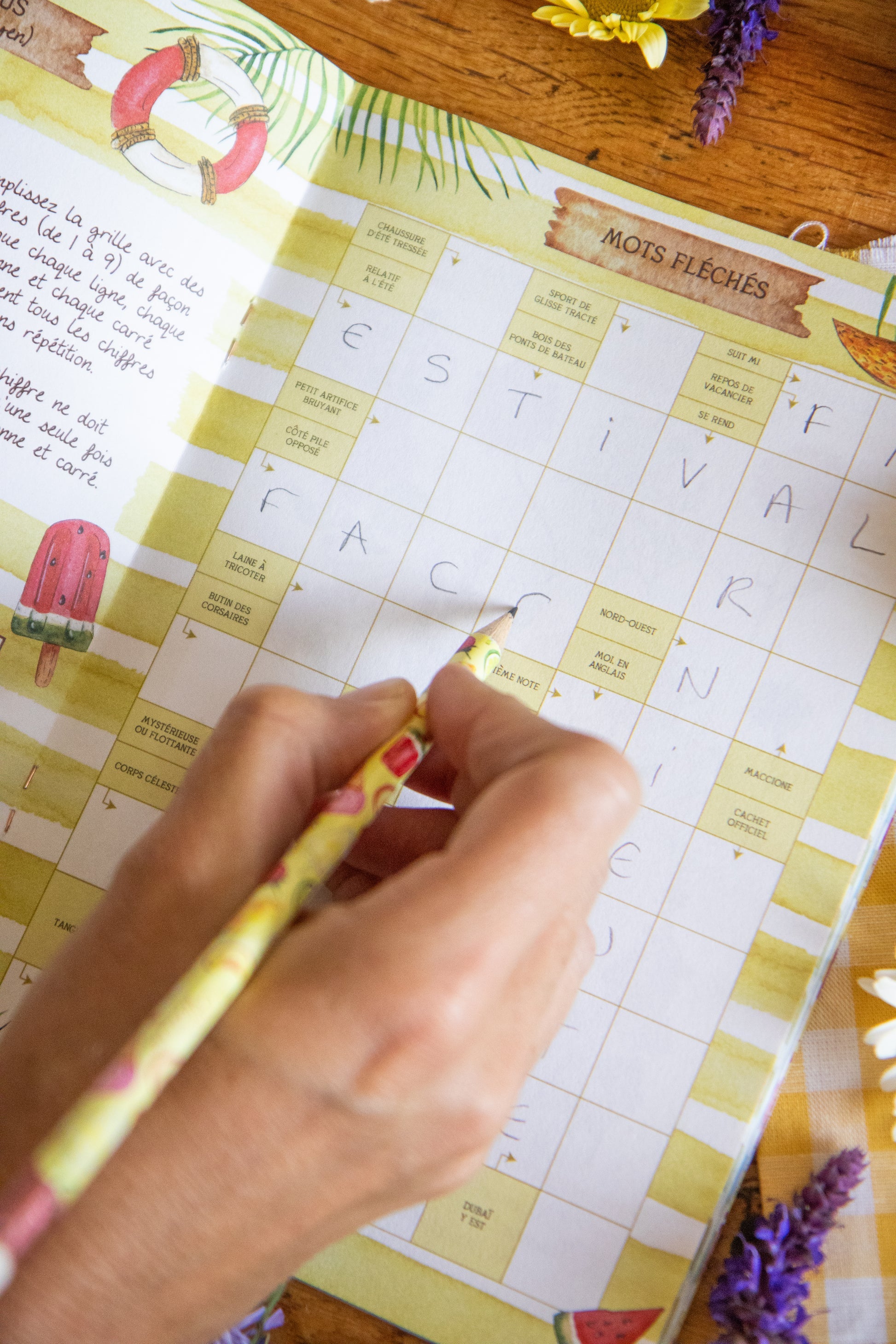 Cahier de vacances Le temps d'un été