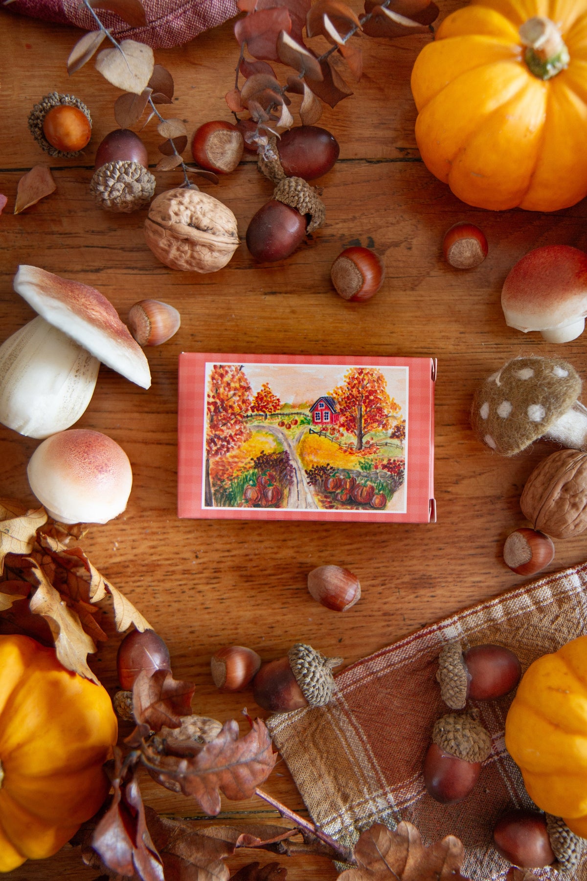 Mini Puzzle - Fall Road