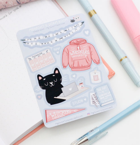 Stickers Midnight's Dorm room