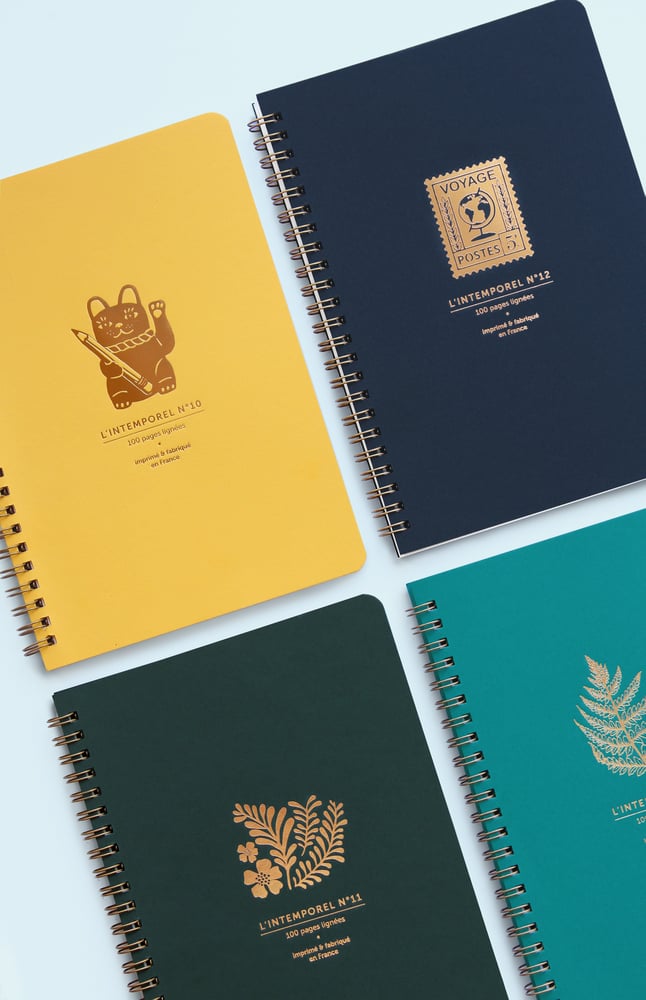 Carnet spirale Lucky Cat