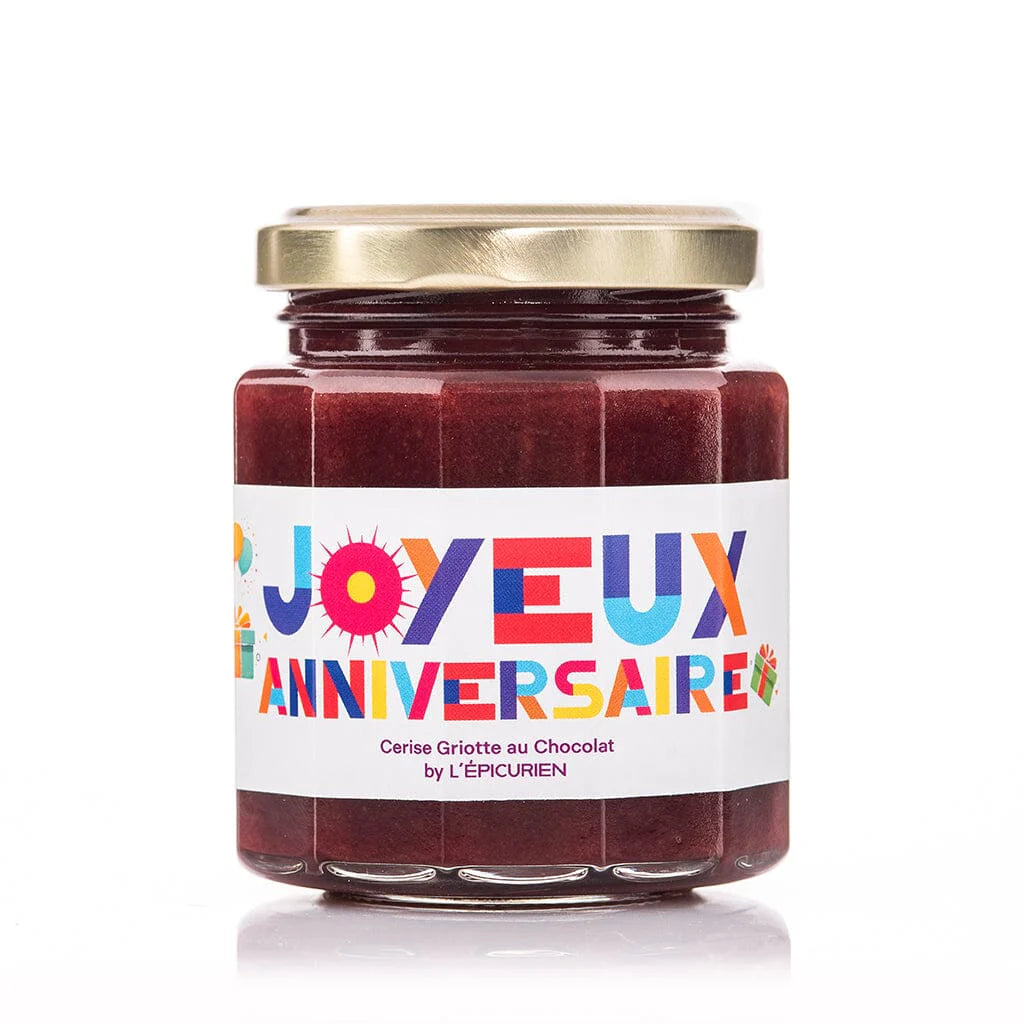 Joyeux Anniversaire - Cerise Griotte Chocolat