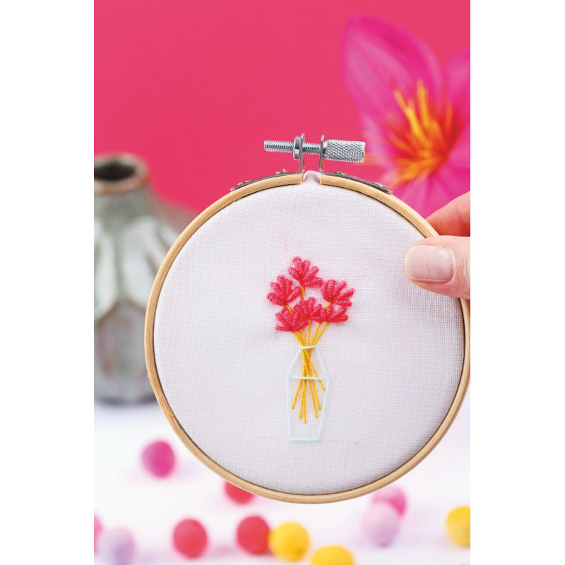 Kit broderie Bouquet de fleurs