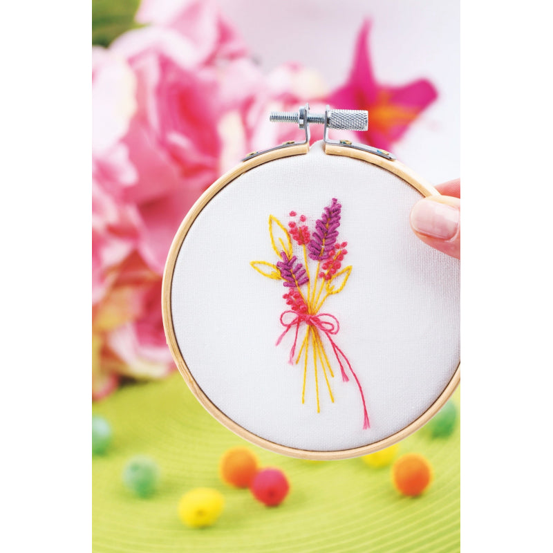 Broderie Décorative Fleurs des champs