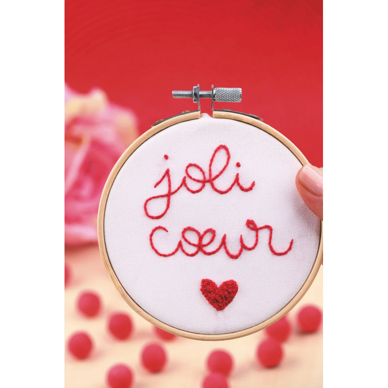 Kit broderie Joli coeur
