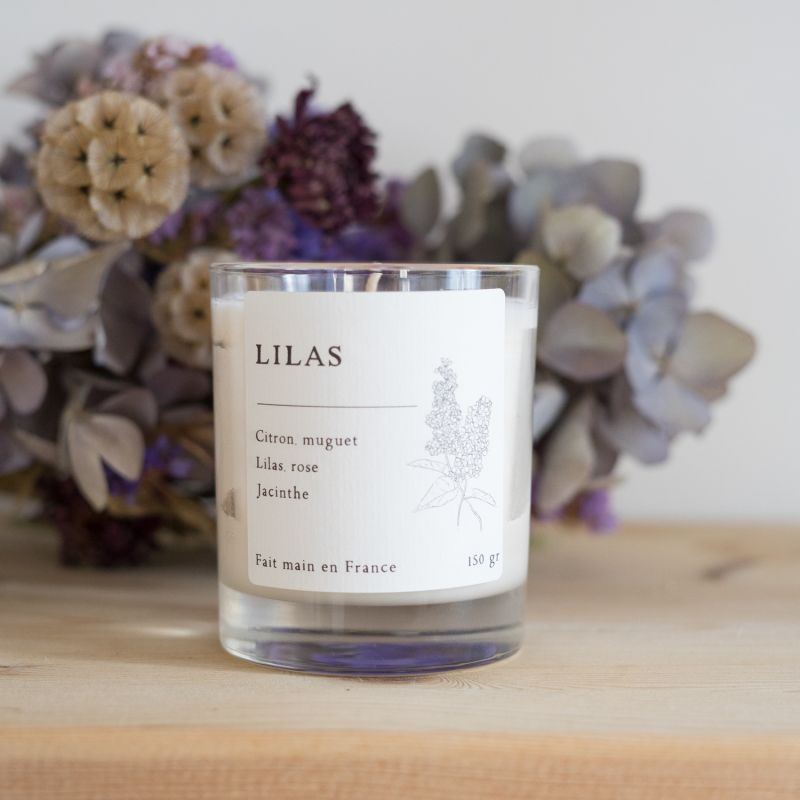 Les Essentielles Lilac Candle