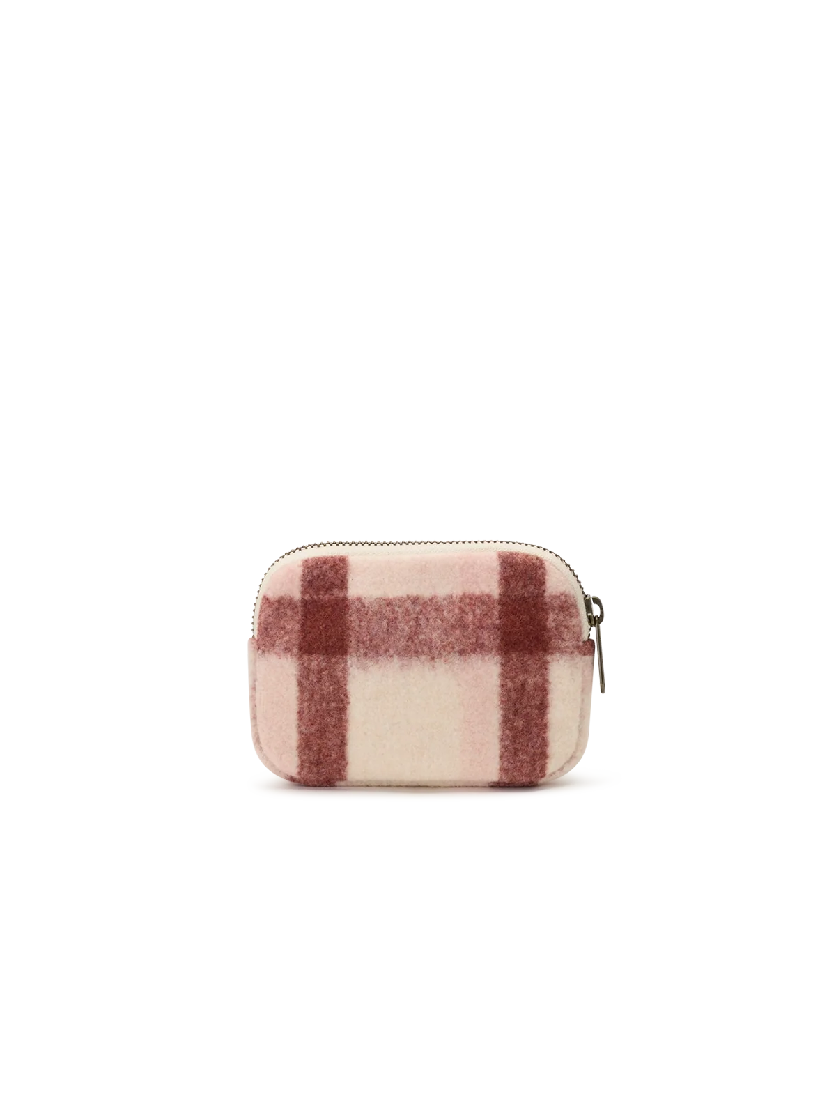 Porte-monnaie Lili - Tartan rose