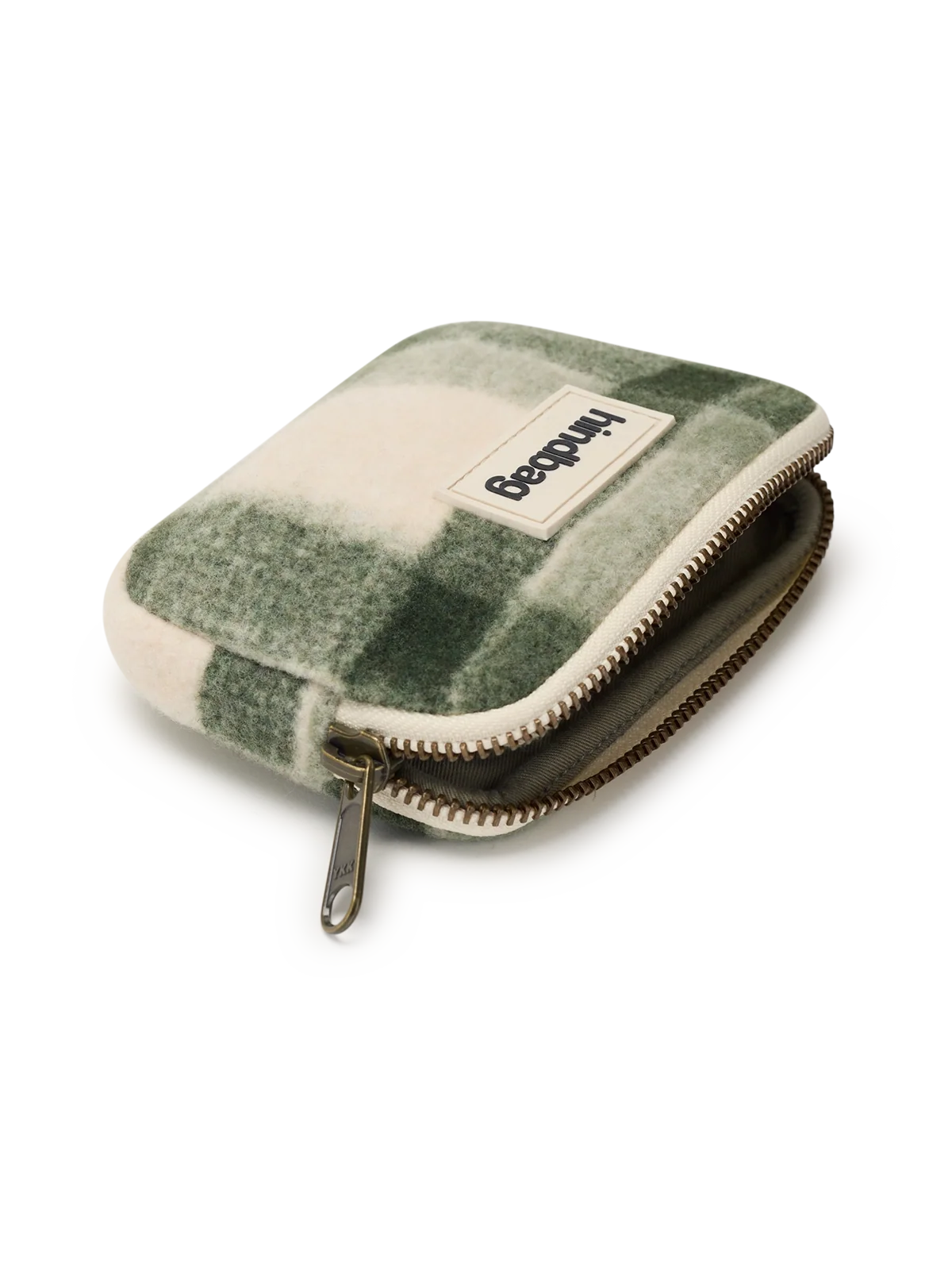 Porte-monnaie Lili - Tartan vert
