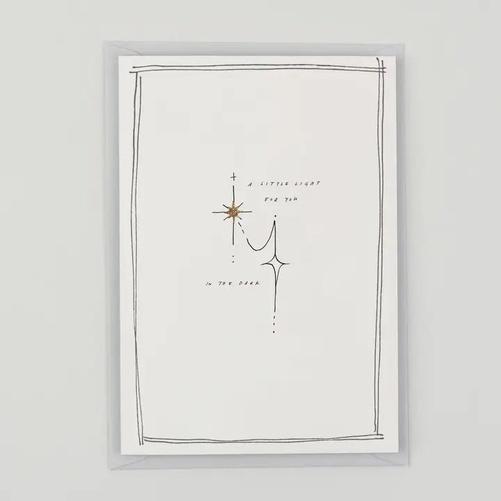 Carte A little light for you in the dark