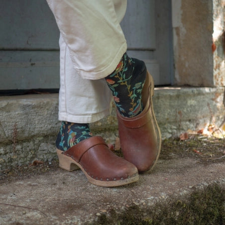 Toile de Jouy Flowers and Birds book - 2 pairs of socks