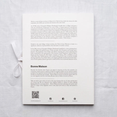 Toile de Jouy Flowers and Birds book - 2 pairs of socks