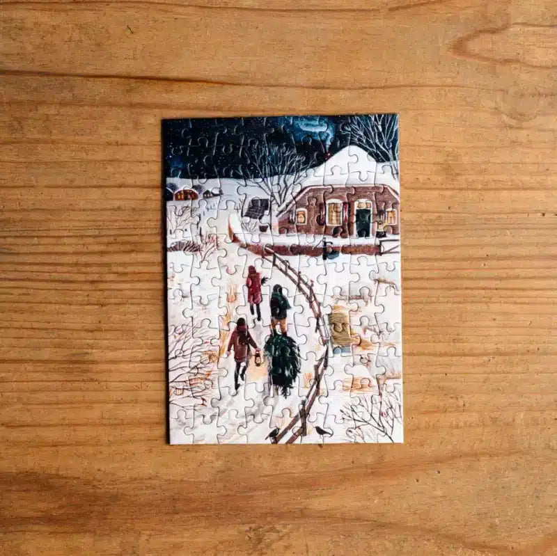 December - Mini Puzzle 99 pieces - Piece - Trevell