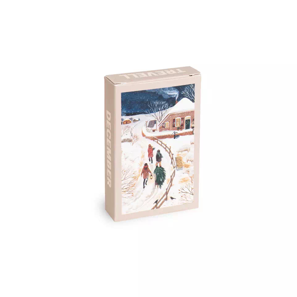 December - Mini Puzzle 99 pieces - Piece - Trevell