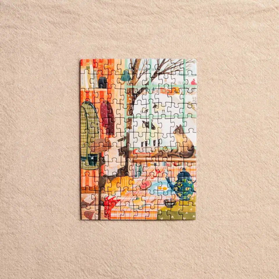 Cozy Winter - Mini Puzzle 99 pieces - Piece - La Pauz