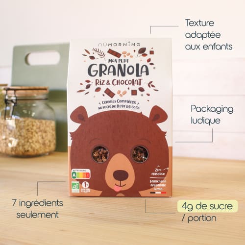 My little organic rice &amp; chocolate granola