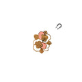 Broche magnétique Cerisier Claude Monet de Tout Simplement